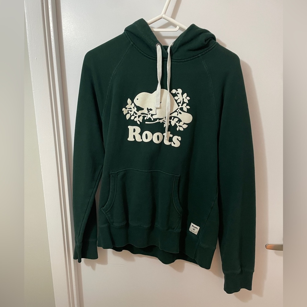 Dark Green Roots Hoodie